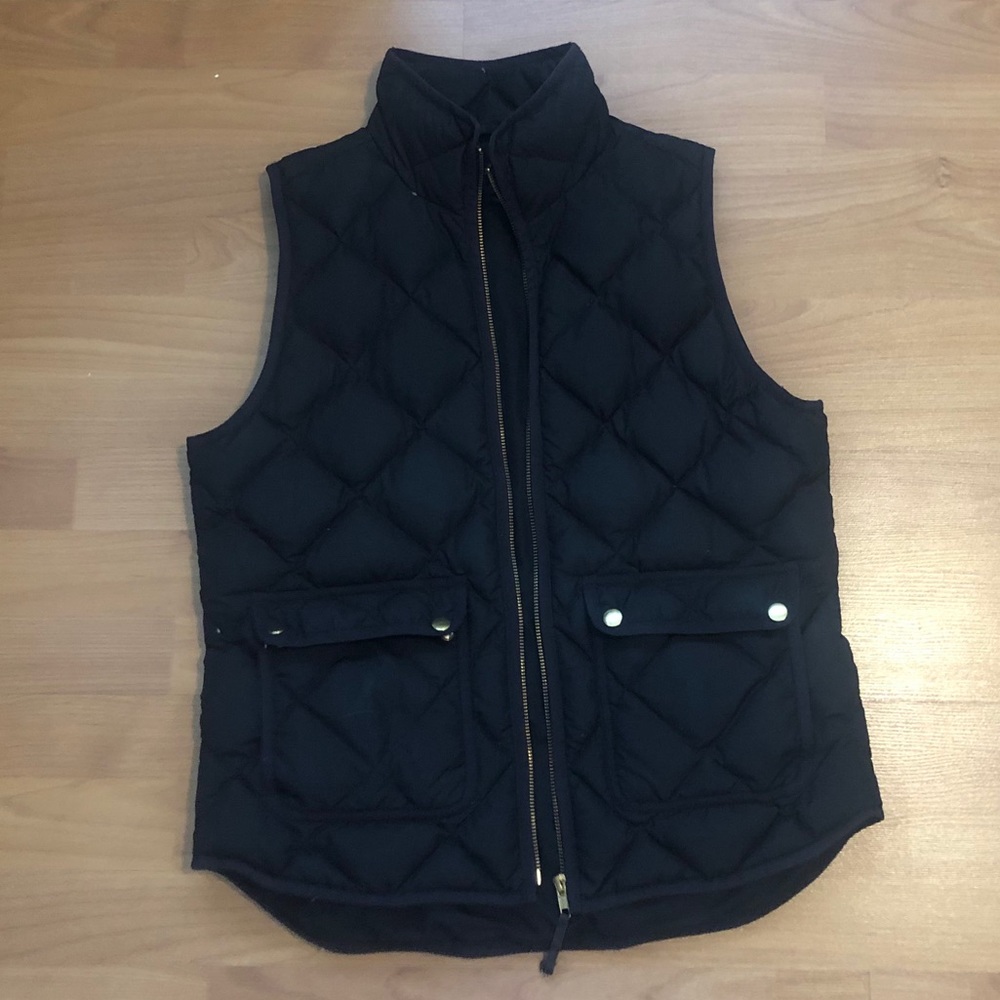 Jcrew Quilted Puffer Vest